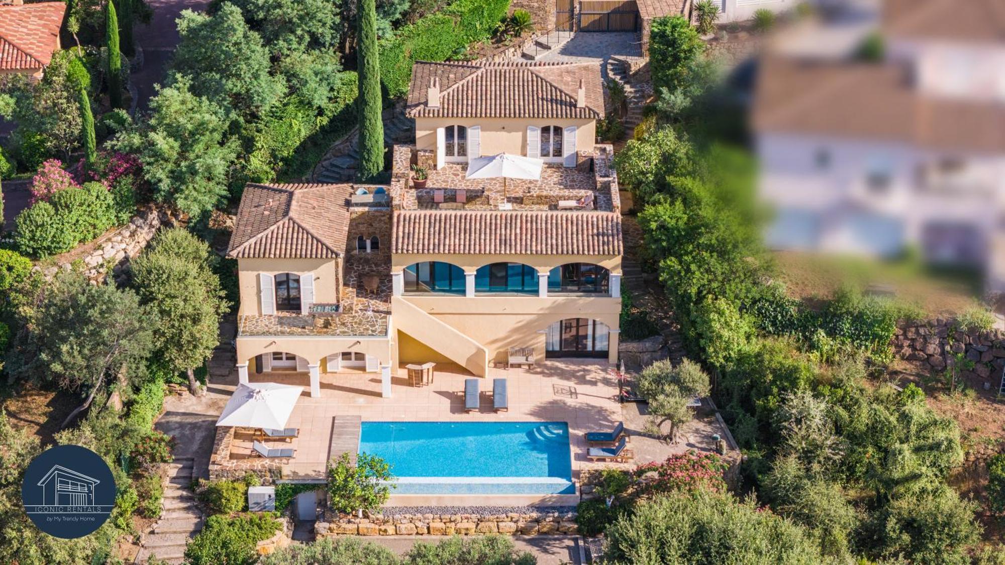 Villa Familiale Avec Vue Imprenable Saint-Raphaël Dış mekan fotoğraf