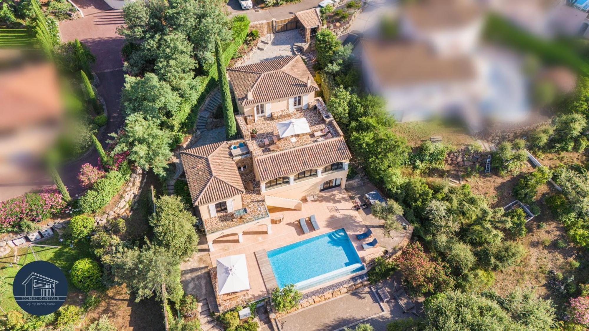 Villa Familiale Avec Vue Imprenable Saint-Raphaël Dış mekan fotoğraf