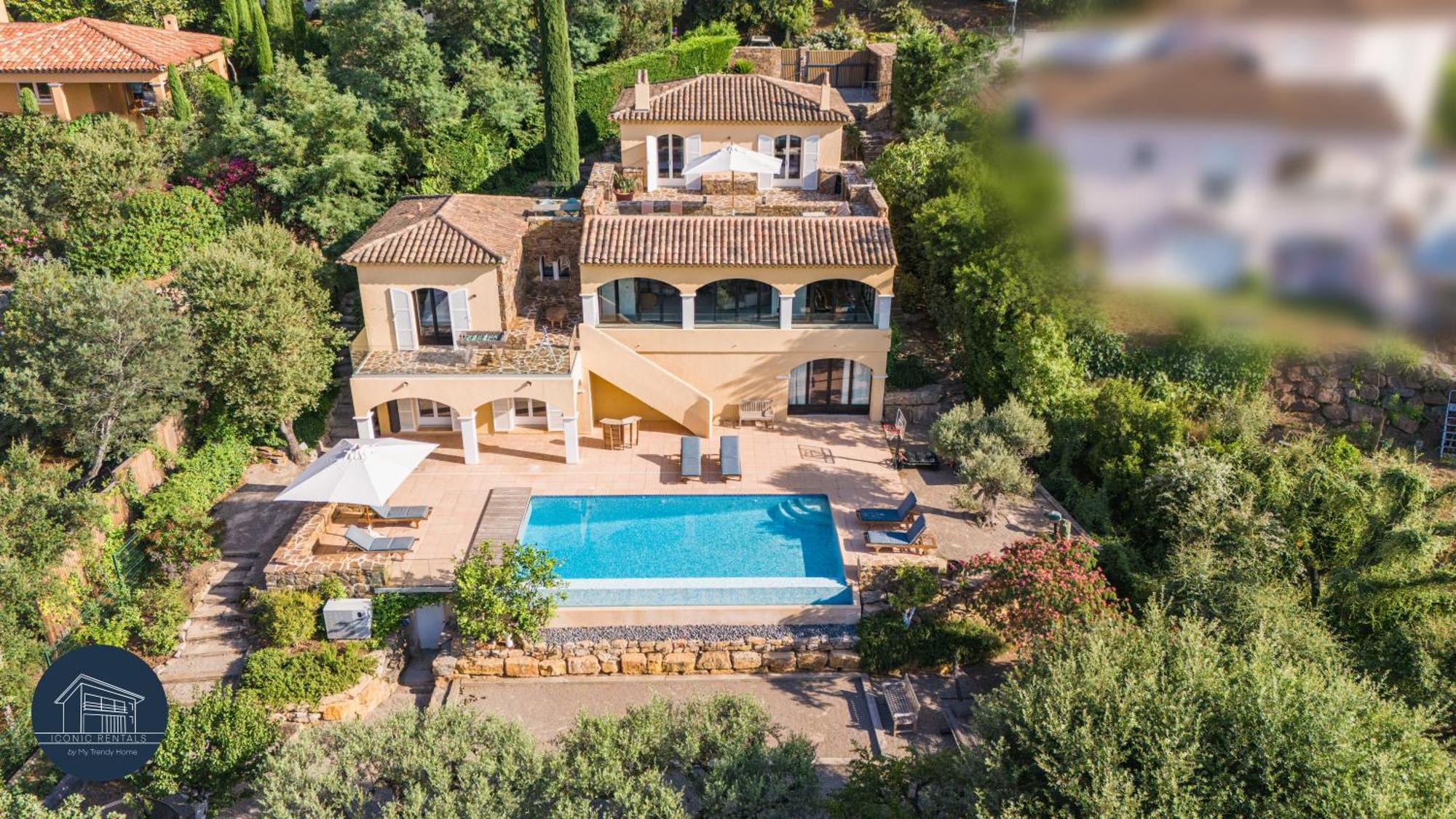 Villa Familiale Avec Vue Imprenable Saint-Raphaël Dış mekan fotoğraf